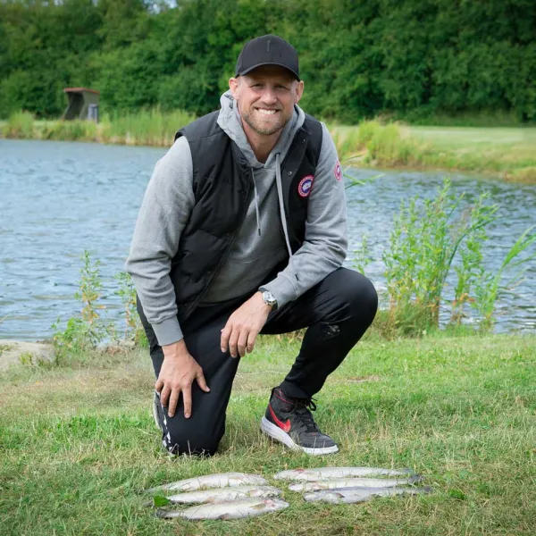 Kasper Schmeichel i Ørsted Ørredvand