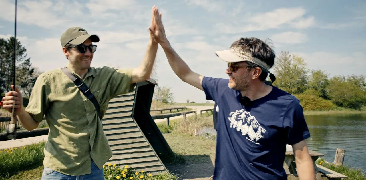 UD med drengene i Putten