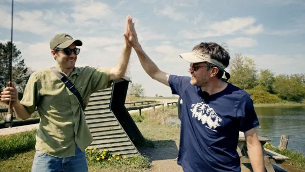 UD med drengene i Putten