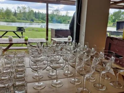 flot udsigt over s&oslash;erne