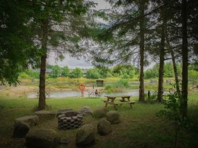 Naturcamping b&oslash;rnes&oslash;en - fiskeri for b&oslash;rn 3-11 &aring;r