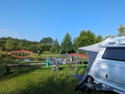 Naturcamping tæt på vand