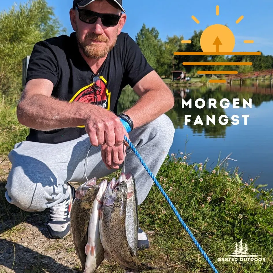 Morgen fangst i Ørsted Outdoor