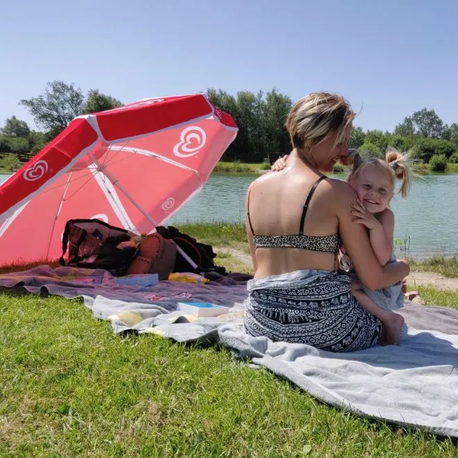 Sommer hygge ved søen
